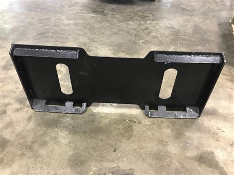 z link skid steer adapter plate dimensions|skid steer mount plates.